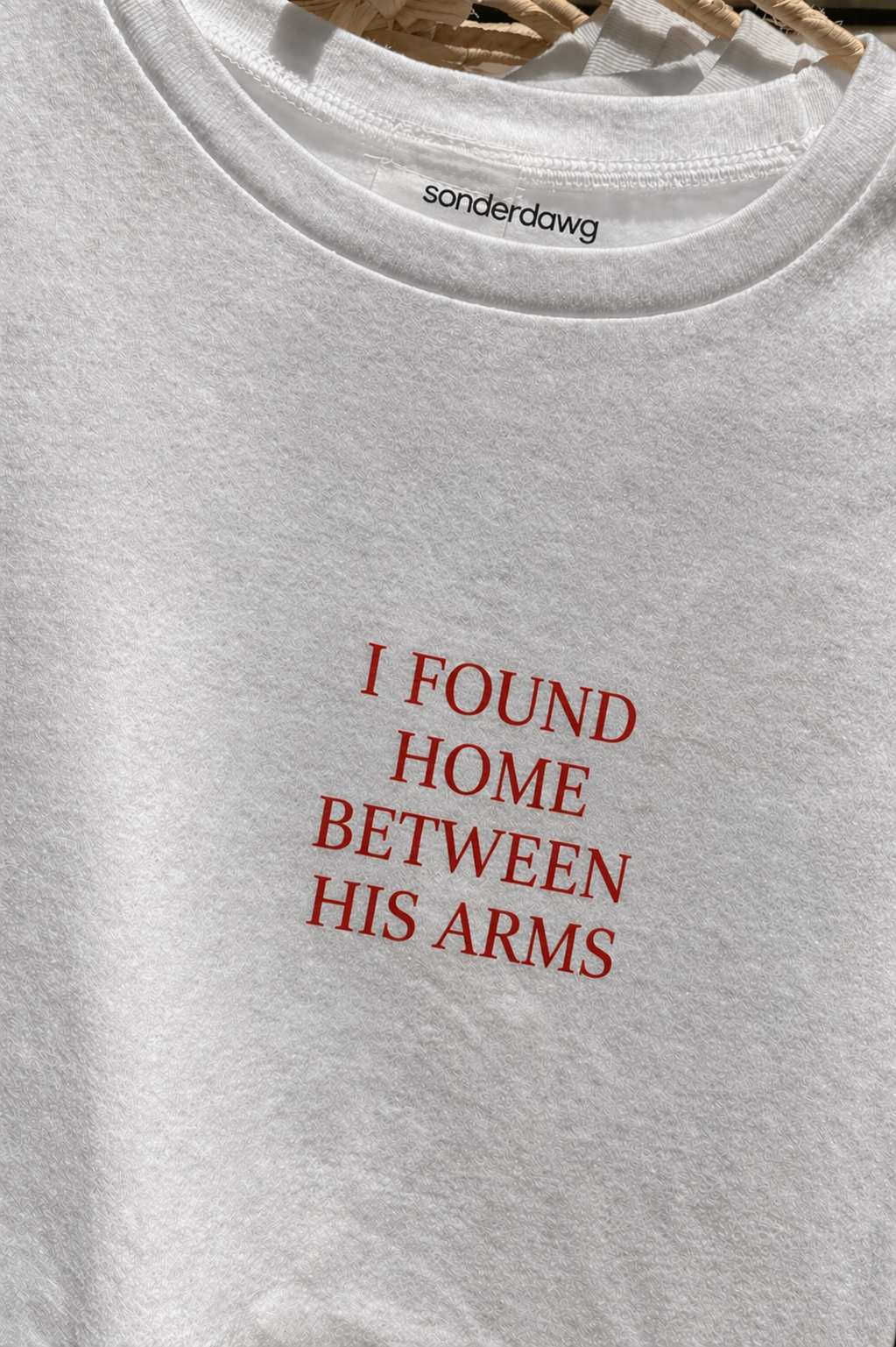 I found home between his arms
